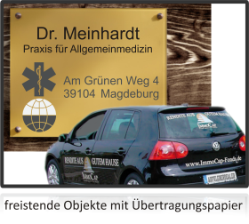 Schriftaufkleber online gestalten