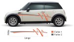 Aufkleber und Dekore - Autoaufkleber - Autoaufkleber Tuning - Folientuning Autodekor Fahrzeugtribal Streifen