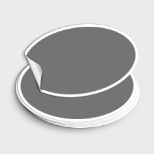 ovale Aufkleber Aufkleber nach Anwendungsgebieten und Eigenschaften - Aufkleber mit besonderen Eigenschaften - Aufkleber Varianten - ovale Aufkleber