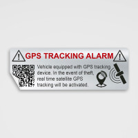 6 Stück GPS Tracking Aufkleber GPS Nachverfolgung