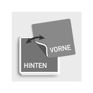 Beidseitig bedruckte Etiketten