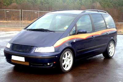 VW Sharan Aufkleber