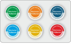 Prüfplaketten Nächster Prüftermin