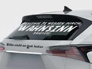 Auto Pkw Kfz Antlers Classic Reflektierende Aufkleber Sticker Neu