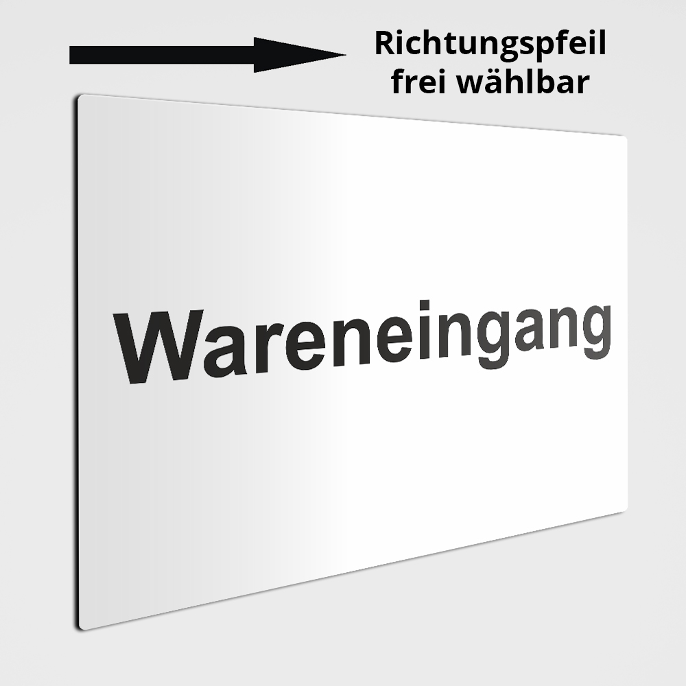 21 x 59,4cm Schild Richtungspfeil Alu 2 mm 21 x 59,4cm Schild Richtungspfeil Alu 2 mm