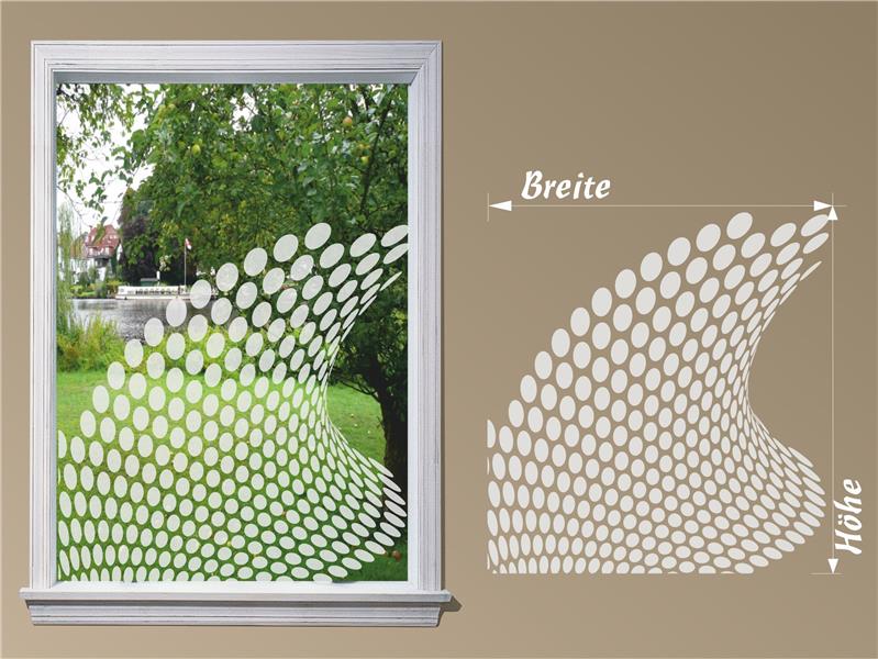 Sichtschutzfolie Wintergarten Fenster mit Motiv Splitting, 35,<smal