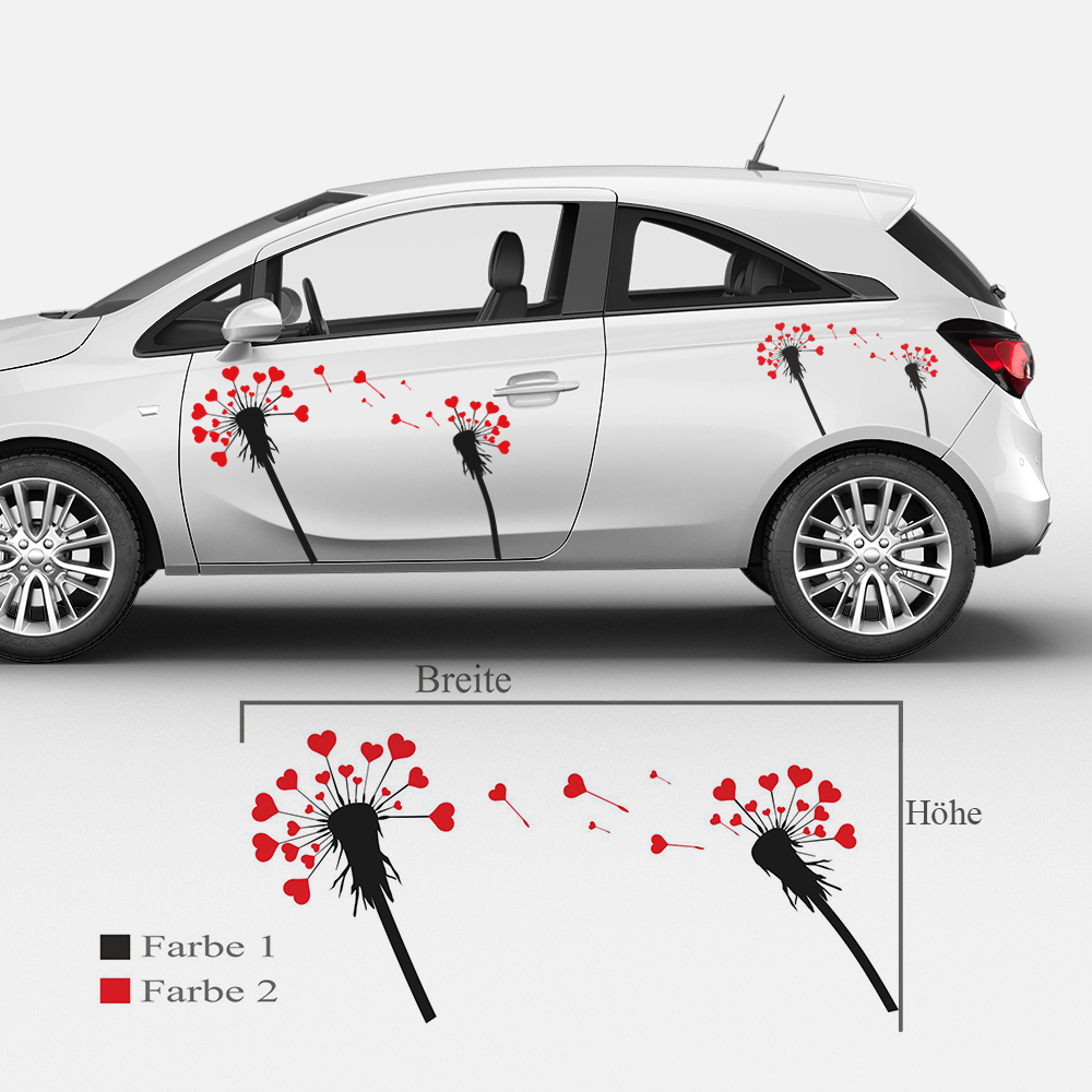 Autoaufkleber Pusteblume Aufkleber Furs Auto