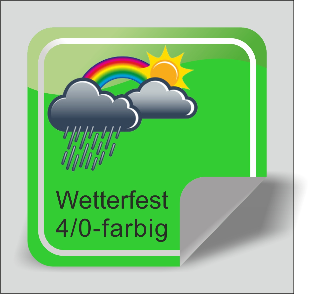 100 Stk Wetterfeste Aufkleber Drucken Lassen 60 Cm