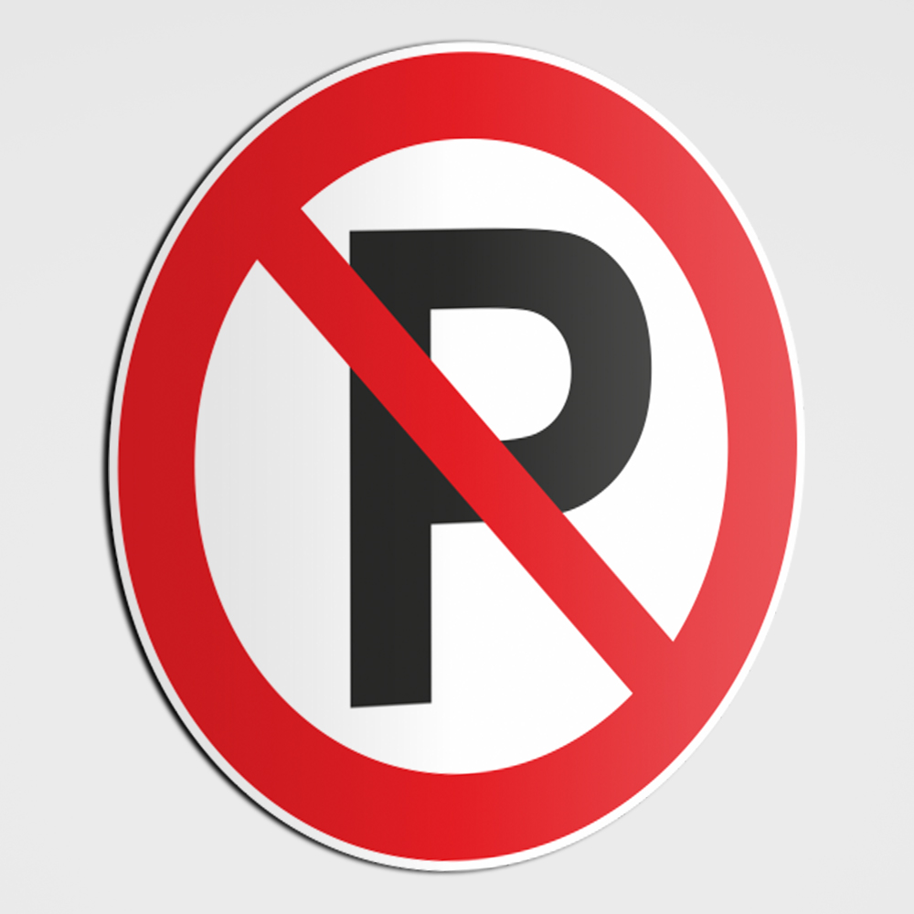 Einfahrt und Ausfahrt freihalten Schild Parken verboten Parkverbot Hinweisschild
