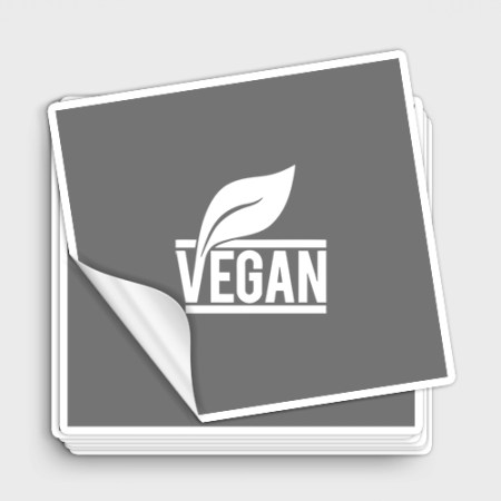 Aufkleber nach Anwendungsgebieten und Eigenschaften - Aufkleber mit besonderen Eigenschaften - Vegane Aufkleber