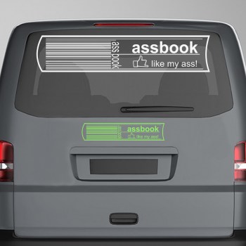 Carsticker, Heckscheibenaufkleber 