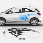 Aufkleber und Dekore - Autoaufkleber - Autoaufkleber Tuning - Optik-Tuning fürs Auto mit Klebefolien