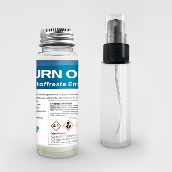 Etikettenreste entfernen TURN OFF 50ml