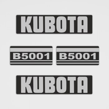 Kubota B5001 Aufkleber Set