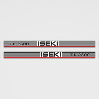 ISEKI TL 2300 Aufkleber