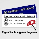 Aufkleber und Etiketten Shop - Hinweis und Verbotsaufkleber - Verkaufsförderung - Schaufensterbeschriftung - weitere Druckartikel - Aufkleber 