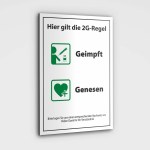 Aufkleber und Dekore - Hinweis und Verbotsaufkleber - Schilder Shop - Schilder und Werbeplanen - Schilder für Gastronomie, Hotels und Einzelhandel - Schilder für Gastronomie, Hotels und Einzelhandel - Abstands, Hygiene und Aufenthaltsregeln - 2G-Regel Au