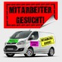 Aufkleber und Etiketten Shop - Autoaufkleber - Verkaufsförderung - Schaufensterbeschriftung - Autoaufkleber mit eigenem Motiv - weitere Druckartikel - Mitarbeiter gesucht Aufkleber als Neonklebefolie