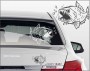 Aufkleber Fun-Sport und Hobby - Angler Autoaufkleber Aufkleber angeln - Angel-Aufkleber für Autos