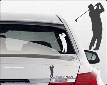 Golfer Aufkleber fürs Auto