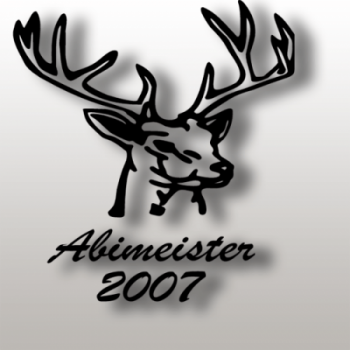 Abituraufkleber 
