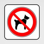 Aufkleber und Etiketten Shop - Hinweis und Verbotsaufkleber - Hundeaufkleber und Hundeschilder Shop - Hundeverbot Aufkleber