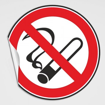 Rauchen verboten Aufkleber