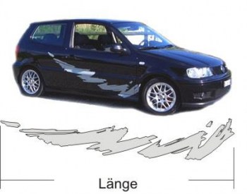 cooler Aufkleber fürs Auto (als Paar geliefert)