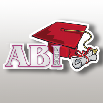 Abituraufkleber 