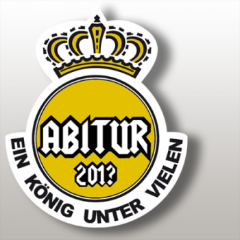 Abituraufkleber 
