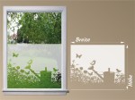 Aufkleber und Dekore - Schöner Wohnen - Fensterfolien Sichtschutzfolien - Fensterfolien Motive Sichtschutz - Dekorationsfolie für Fenster - selbstklebende Dekorfolien Glasscheiben