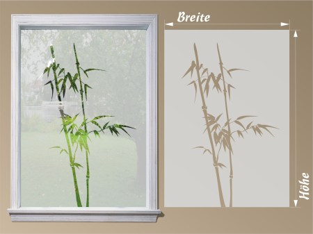 Aufkleber und Dekore - Schöner Wohnen - Fensterfolien Sichtschutzfolien - Fensterfolien Motive Sichtschutz - Dekorationsfolie für Fenster - Fensterfolien 