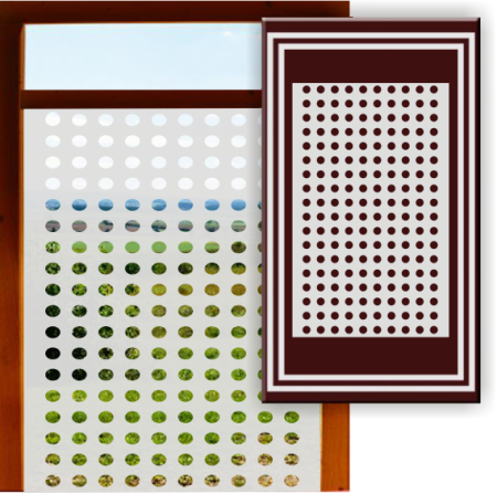 Aufkleber und Dekore - Schöner Wohnen - Fensterfolien Sichtschutzfolien - Fensterfolien Motive Sichtschutz - Dekorationsfolie für Fenster - Sichtschutzfolie aus Glasgravurfolie