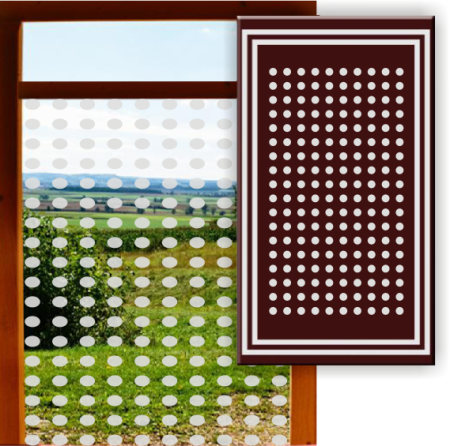 Aufkleber und Dekore - Schöner Wohnen - Fensterfolien Sichtschutzfolien - Fensterfolien Motive Sichtschutz - Dekorationsfolie für Fenster - Frostfolie für Fenster 