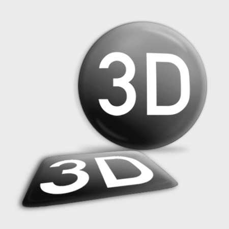 Aufkleber nach Anwendungsgebieten und Eigenschaften - Aufkleber mit besonderen Eigenschaften - Aufkleber Varianten - 3D Aufkleber