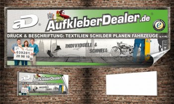 Aufkleberdruck Druck von Aufklebern