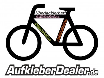 Aufkleber für Fahrräder Fahrradaufkleber