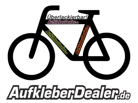 Aufkleber nach Anwendungsgebieten und Eigenschaften - Aufkleber nach Einsatzbereiche - Aufkleber für Fahrräder Fahrradaufkleber