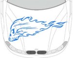 Aufkleber und Dekore - Autoaufkleber - Motorhauben Autoaufkleber - Autoaufkleber für die Motorhaube 