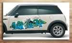 Aufkleber und Dekore - coole Aufkleber fürs Auto - Aufkleber fürs Auto, Autoaufkleber Graffiti Style 