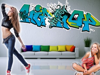 Graffiti Wandaufkleber 