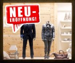 Aufkleber und Dekore - Für den Einzelhandel, Schaufenster-Schaufensteraufkleber - Neueröffnung, Preissturz, Prozente, Rabatte, Aktionen, SALE - neu-Eröffnung Aufkleber oder als Adhäsionsfolie erhätlich.