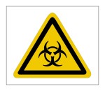 Aufkleber und Dekore - Hinweis und Verbotsaufkleber - Schilder Shop - Schilder und Werbeplanen - Schilder Sicherheits,- Gefahren,- Warnhinweise - Sicherheits Schilder,- Warnhinweise,- Gefahrenschutz - Gefahrenhinweis Schild, Warnaufkleber - Biologische G