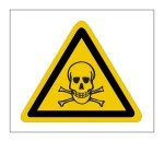 Aufkleber und Dekore - Hinweis und Verbotsaufkleber - Schilder Shop - Schilder und Werbeplanen - Schilder Sicherheits,- Gefahren,- Warnhinweise - Sicherheits Schilder,- Warnhinweise,- Gefahrenschutz - Gefahrenhinweis Schild, Warnaufkleber - Vorsicht Gift
