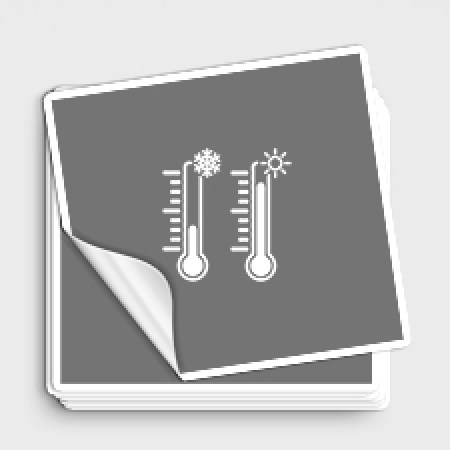 Aufkleber nach Anwendungsgebieten und Eigenschaften - Aufkleber mit besonderen Eigenschaften - Aufkleber Varianten - temperaturbeständige Aufkleber