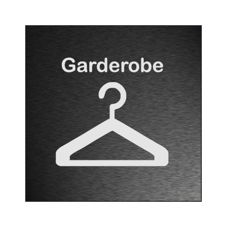 Aufkleber und Dekore - Hinweis und Verbotsaufkleber - Schilder Shop - Schilder und Werbeplanen - Schilder für Gastronomie, Hotels und Einzelhandel - Schilder für Gastronomie, Hotels und Einzelhandel - Hinweisschilder! Garderobenhaken Schild, Hinweisaufkl