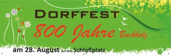 Werbeplane Dorffest