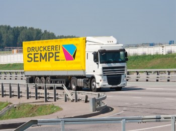 Aufkleber für LKW