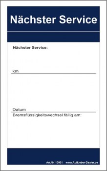 Nächster Service