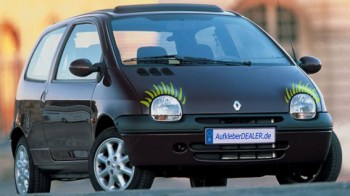 Aufkleber Twingo Wimpern